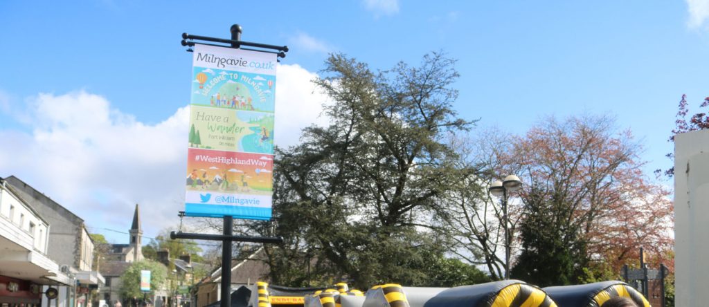 Milngavie Douglas Street Banner