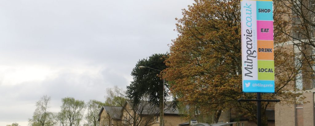 Milngavie Banner dual carriageway